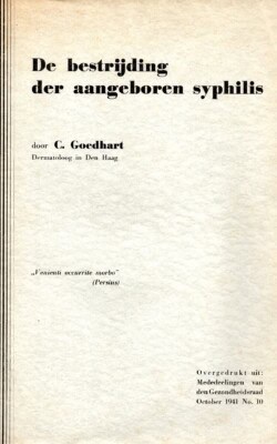 De bestrijding der aangeboren Syphilis