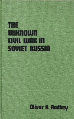 The unknown civil war in Soviet Russia