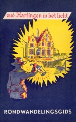 Oud Harlingen in het licht rondwandelingsgids