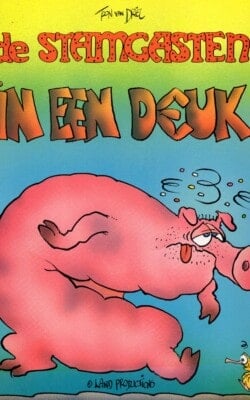 De stamgasten in een deuk